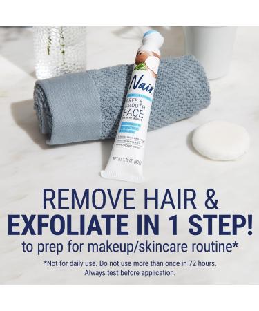 Discover Nair Prep and Smooth Sensitive Facial Hair Remover and Exfoliant 1.76 oz - Elevate Your Style Instantly! - Buy Online on GoSupps.com