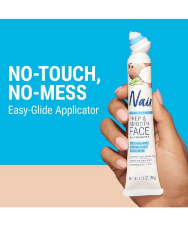 Discover Nair Prep and Smooth Sensitive Facial Hair Remover and Exfoliant 1.76 oz - Elevate Your Style Instantly! - Buy Online on GoSupps.com