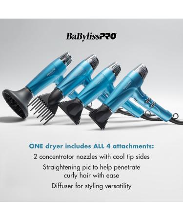 BaBylissPRO Professional High-Speed Dual Ionic Dryer - Transform Your Style with the Best Innovation Today! - Buy Online on GoSupps.com