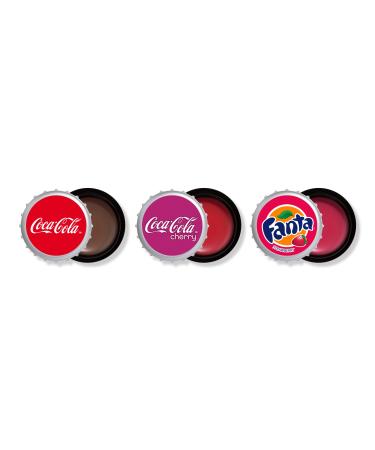 Lip Smacker Coca Cola Bottle Cap Trio Lip Balm