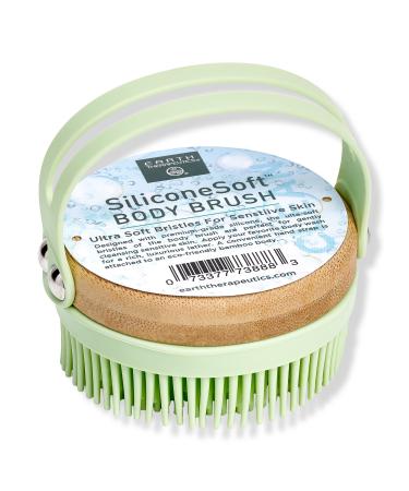 Earth Therapeutics Silicone & Bamboo Soft Body Brush