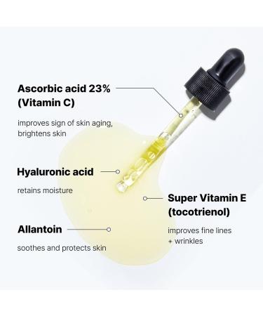 Discover COSRX The Vitamin C 23 Serum with Super Vitamin E + Hyaluronic Acid 0.67 oz - Elevate Your Style Instantly! - Buy Online on GoSupps.com