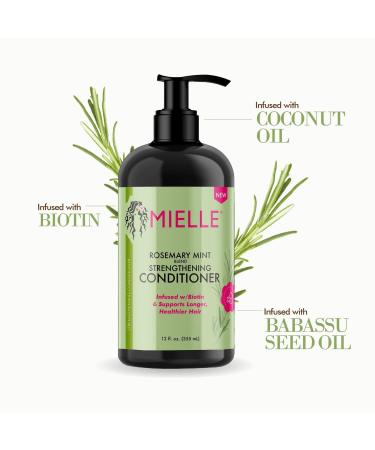 Mielle Rosemary Mint Strengthening Conditioner 12.0 oz - Transform Your Style with the Best Innovation Today! - Buy Online on GoSupps.com