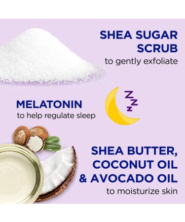 Discover Dr Teal's Shea Sugar Body Scrub with Melatonin, Lavender and Chamomile Essential Oils 19 oz - Elevate Your Style Instantly! - Buy Online on GoSupps.com