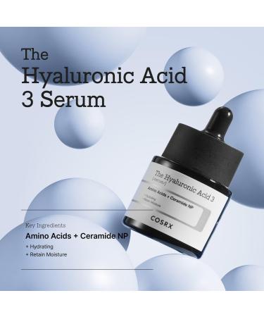 Discover COSRX The Hyaluronic Acid 3 Serum with Amino Acids + Ceramide NP 0.67 oz - Elevate Your Style Instantly! - Buy Online on GoSupps.com