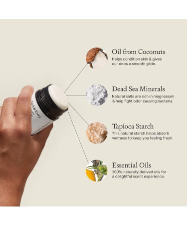 Each & Every Cedar & Vanilla Worry Free Natural Deodorant 2.5 oz - Transform Your Style with the Best Innovation Today! - Buy Online on GoSupps.com
