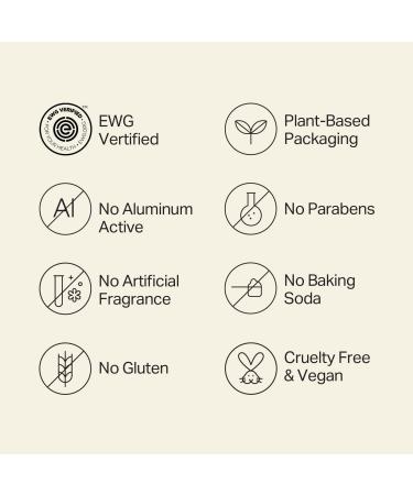 Each & Every Cedar & Vanilla Worry Free Natural Deodorant 2.5 oz - Transform Your Style with the Best Innovation Today! - Buy Online on GoSupps.com