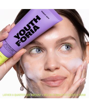 Discover Youthforia NIGHT OFF FACE WASH Green Tea Deep Cleanser 3.3 oz - Elevate Your Style Instantly! - Buy Online on GoSupps.com