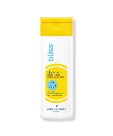 Bliss Block Star Sheer Liquid Daily Sunscreen SPF 50