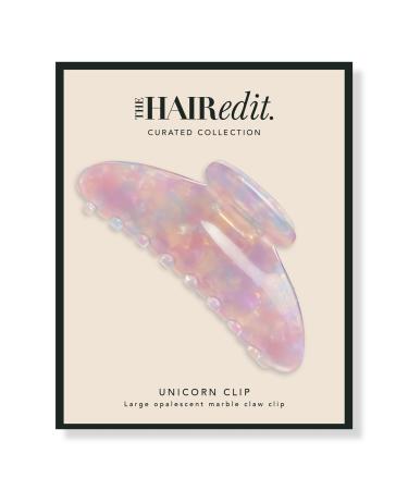 The Hair Edit Opalescent Unicorn Claw Clip