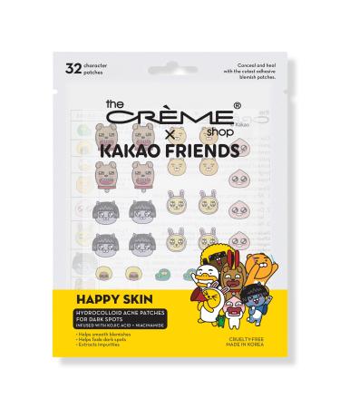 The Crème Shop Kakao Friends Hydrocolloid Acne Patches For Dark Spots 32 ct