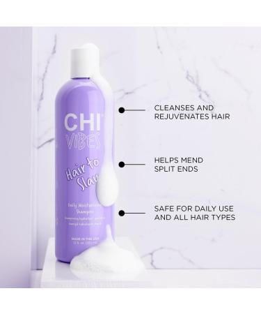 Chi Vibes Hair to Slay Daily Moisturizing Shampoo 12.0 oz - Discover Premium Quality Shop now! - Buy Online on GoSupps.com