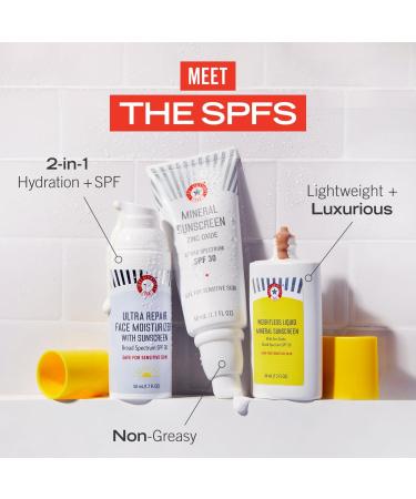 Discover First Aid Beauty Weightless Liquid Mineral Sunscreen With Zinc Oxide SPF 30 1.5 oz - Elevate Your Style Instantly! - Buy Online on GoSupps.com