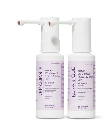 Discover Keranique Hair Regrowth Treatment For Women - 60 Day Supply - Elevate Your Style Instantly! - Buy Online on GoSupps.com