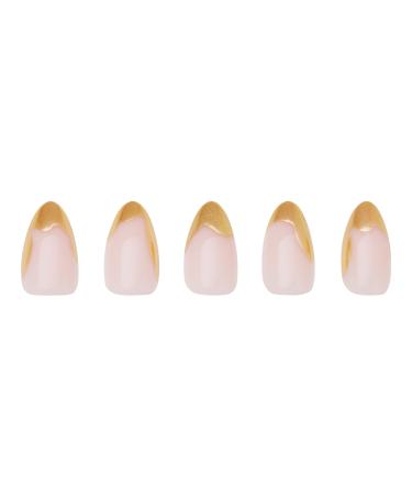 Discover Glamnetic Golden Touch Press-On Nails - Elevate Your Style Instantly! - Buy Online on GoSupps.com