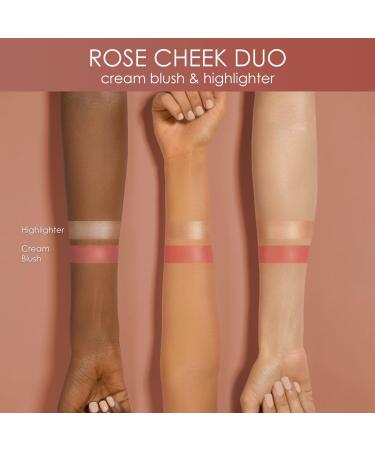 Discover NATASHA DENONA Rose Cheek Duo - Cream Blush and Highlighter 0.141 oz - Elevate Your Style Instantly! - Buy Online on GoSupps.com