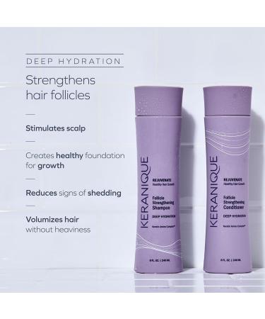 Keranique Deep Hydration Follicle Strengthening Conditioner 8.0 oz - Transform Your Style with the Best Innovation Today! - Buy Online on GoSupps.com