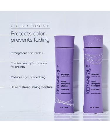 Keranique Color Boost Follicle Strengthening Shampoo 8.0 oz - Transform Your Style with the Best Innovation Today! - Buy Online on GoSupps.com