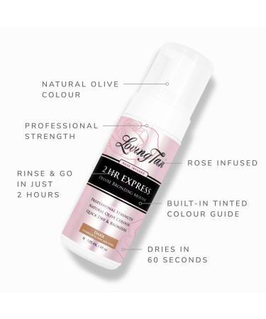Discover Loving Tan 2 HR Express Self Tanning Mousse Dark Rose 4.0 oz - Elevate Your Style Instantly! - Buy Online on GoSupps.com