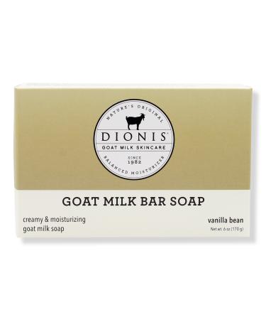 Dionis Vanilla Bean Goat Milk Bar Soap 6.0 oz