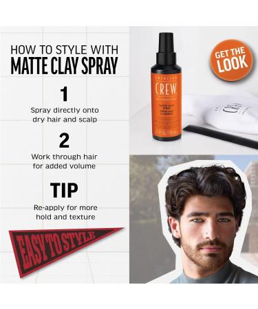 American Crew Matte Clay Spray - Discover Premium Quality Shop now! - Buy Online on GoSupps.com