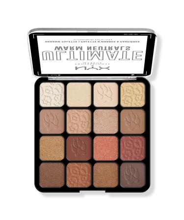 NYX Professional Makeup Ultimate Color Shadow Palette Warm Neutrals 0.32 oz