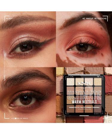 NYX Professional Makeup Ultimate Color Shadow Palette Warm Neutrals 0.32 oz - Transform Your Style with the Best Innovation Today! - Buy Online on GoSupps.com