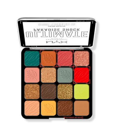 NYX Professional Makeup Ultimate Color Shadow Palette Paradise Shock 0.32 oz