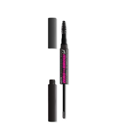 NYX Professional Makeup Zero to Brow Longwear Eyebrow Gel Black
