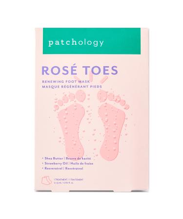 Patchology RosÃ© Toes Renewing Heel & Foot Mask 1 pair - Transform Your Style with the Best Innovation Today! - Buy Online on GoSupps.com