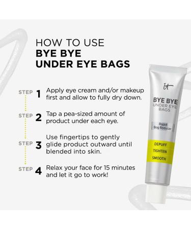 Discover IT Cosmetics Bye Bye Under Eye Bags Daytime Treatment - Elevate Your Style Instantly! - Buy Online on GoSupps.com