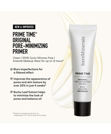 bareMinerals Mini PRIME TIME Original Pore-Minimizing Primer 0.5 oz - Transform Your Style with the Best Innovation Today! - Buy Online on GoSupps.com