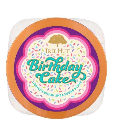 Tree Hut Shea Sugar Exfoliating Body Scrub Birthday Cake 18 oz - Transform Your Style with the Best Innovation Today! - Buy Online on GoSupps.com