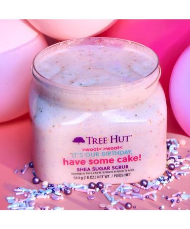 Tree Hut Shea Sugar Exfoliating Body Scrub Birthday Cake 18 oz - Transform Your Style with the Best Innovation Today! - Buy Online on GoSupps.com
