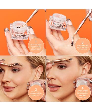 Grande Cosmetics GrandeBROW-LAMINATE Brow Styling Gel with Peptides - Transform Your Style with the Best Innovation Today! - Buy Online on GoSupps.com