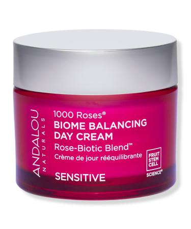 Andalou Naturals 1000 Roses Biome Balancing Day Cream 1.7 oz