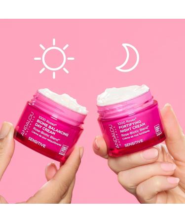 Andalou Naturals 1000 Roses Biome Balancing Day Cream 1.7 oz - Transform Your Style with the Best Innovation Today! - Buy Online on GoSupps.com