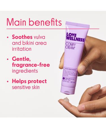 Discover Love Wellness Comfy Cream 1.01 oz - Elevate Your Style Instantly! - Buy Online on GoSupps.com