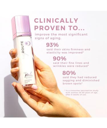 Discover THE ROUTE The Pink Peptide Boost - Growth Factor Serum 1.7 oz - Elevate Your Style Instantly! - Buy Online on GoSupps.com