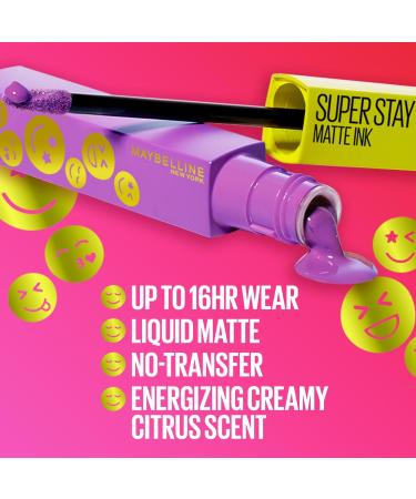 Maybelline Super Stay Matte Ink Moodmakers Liquid Lipcolor Energizer 0.17 oz - Discover Premium Quality Shop now! - Buy Online on GoSupps.com