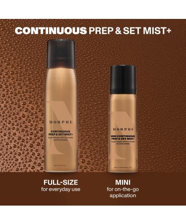 Morphe Mini Continuous Prep & Set Setting Mist+ 1.3 oz - Transform Your Style with the Best Innovation Today! - Buy Online on GoSupps.com