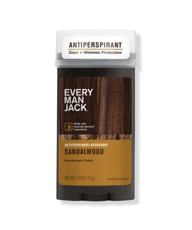 Every Man Jack Sandalwood Men's Antiperspirant Deodorant