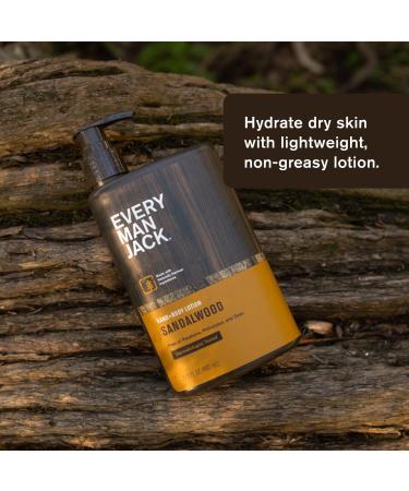 Discover Every Man Jack Sandalwood Men's Hydrating Hand & Body Lotion - Elevate Your Style Instantly! - Buy Online on GoSupps.com