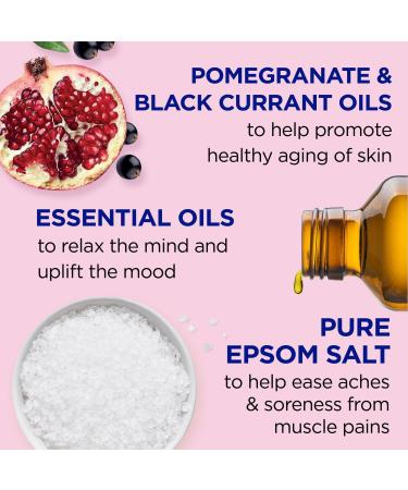 Discover Dr Teal's Pure Epsom Salt Soak, Pomegranate Oil & Black Currant 48 oz - Elevate Your Style Instantly! - Buy Online on GoSupps.com