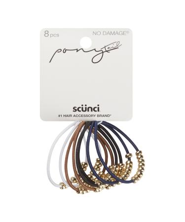 ScÃ¼nci Ponytail Beaded Elastics 8 ct - Transform Your Style with the Best Innovation Today! - Buy Online on GoSupps.com