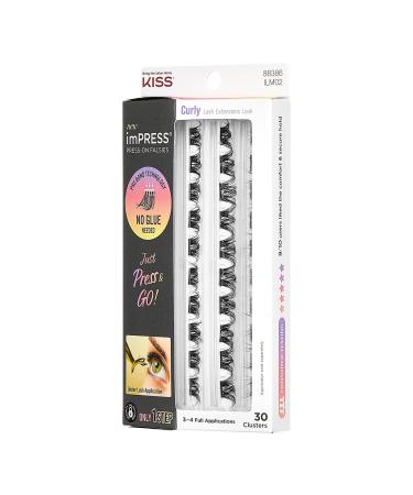 Kiss imPRESS Press-On Falsies Eyelash Curly Clusters Refill Pack - Transform Your Style with the Best Innovation Today! - Buy Online on GoSupps.com