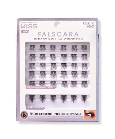 Kiss Falscara Special Edition Multipack with Accents, Lengthening