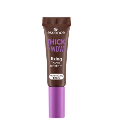 Discover Essence Thick & Wow! Fixing Brow Mascara Brunette Brown - Elevate Your Style Instantly! - Buy Online on GoSupps.com