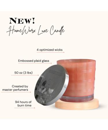Discover HomeWorx HomeWorx by Slatkin + Co. 50oz Luxe Candle 50 oz - Elevate Your Style Instantly! - Buy Online on GoSupps.com
