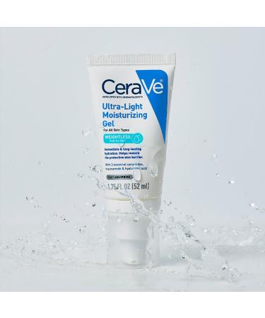 Discover CeraVe Ultra-Light Facial Gel with Hyaluronic Acid for All Skin Types 1.75 oz - Elevate Your Style Instantly! - Buy Online on GoSupps.com
